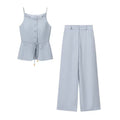Women’s Blue Tank & Pants Set