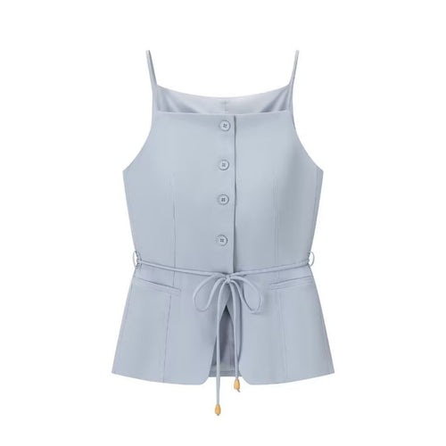 Women’s Blue Tank & Pants Set