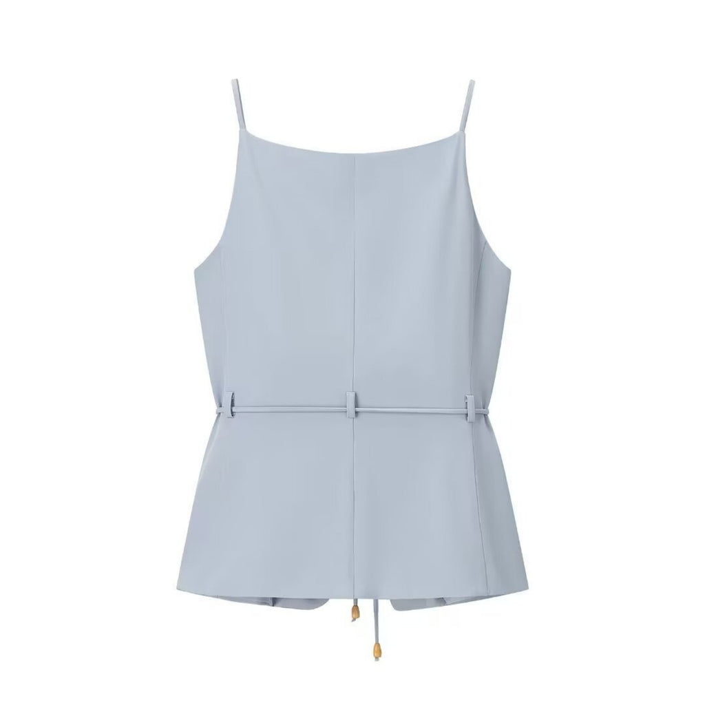 Women’s Blue Tank & Pants Set